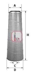 SOFIMA S 3860 A: Gaisa filtrs