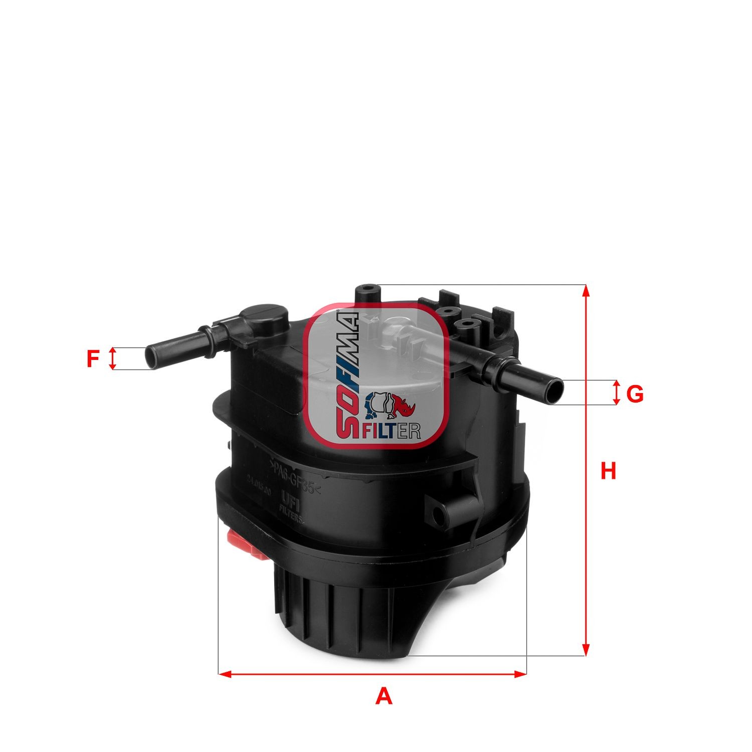 SOFIMA S 4015 NR: Filtro carburante