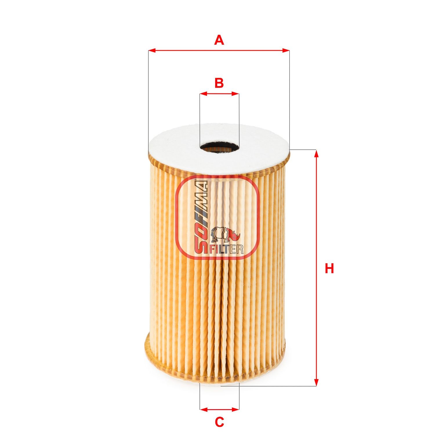 SOFIMA S 5029 PE: Alyvos filtras
