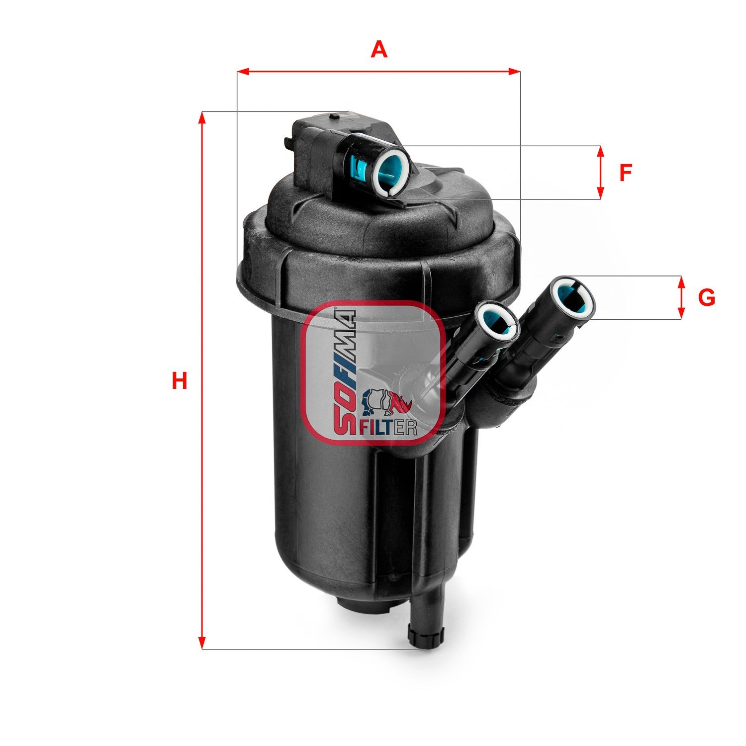 SOFIMA S 5116 GC: Degvielas filtrs