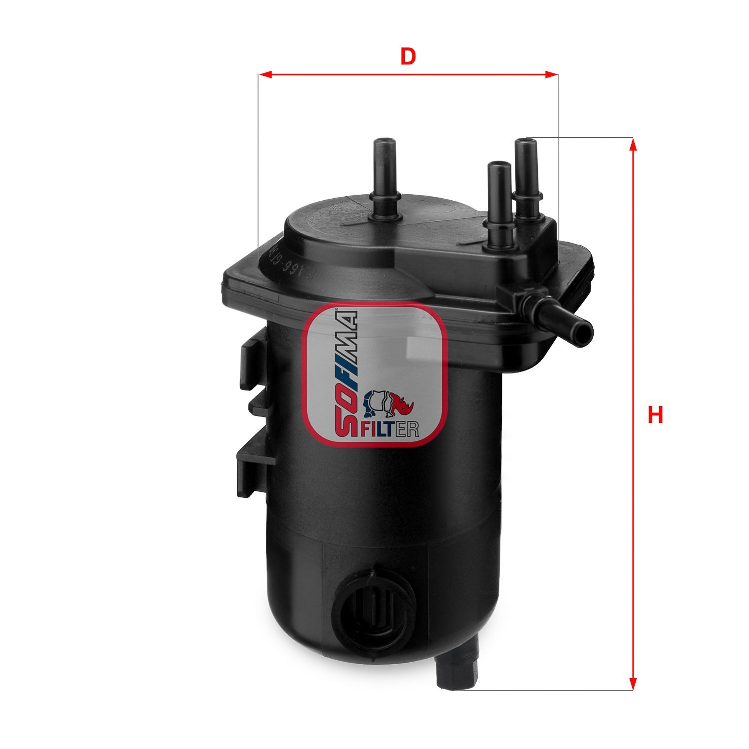 SOFIMA S 5320 NR: Degvielas filtrs