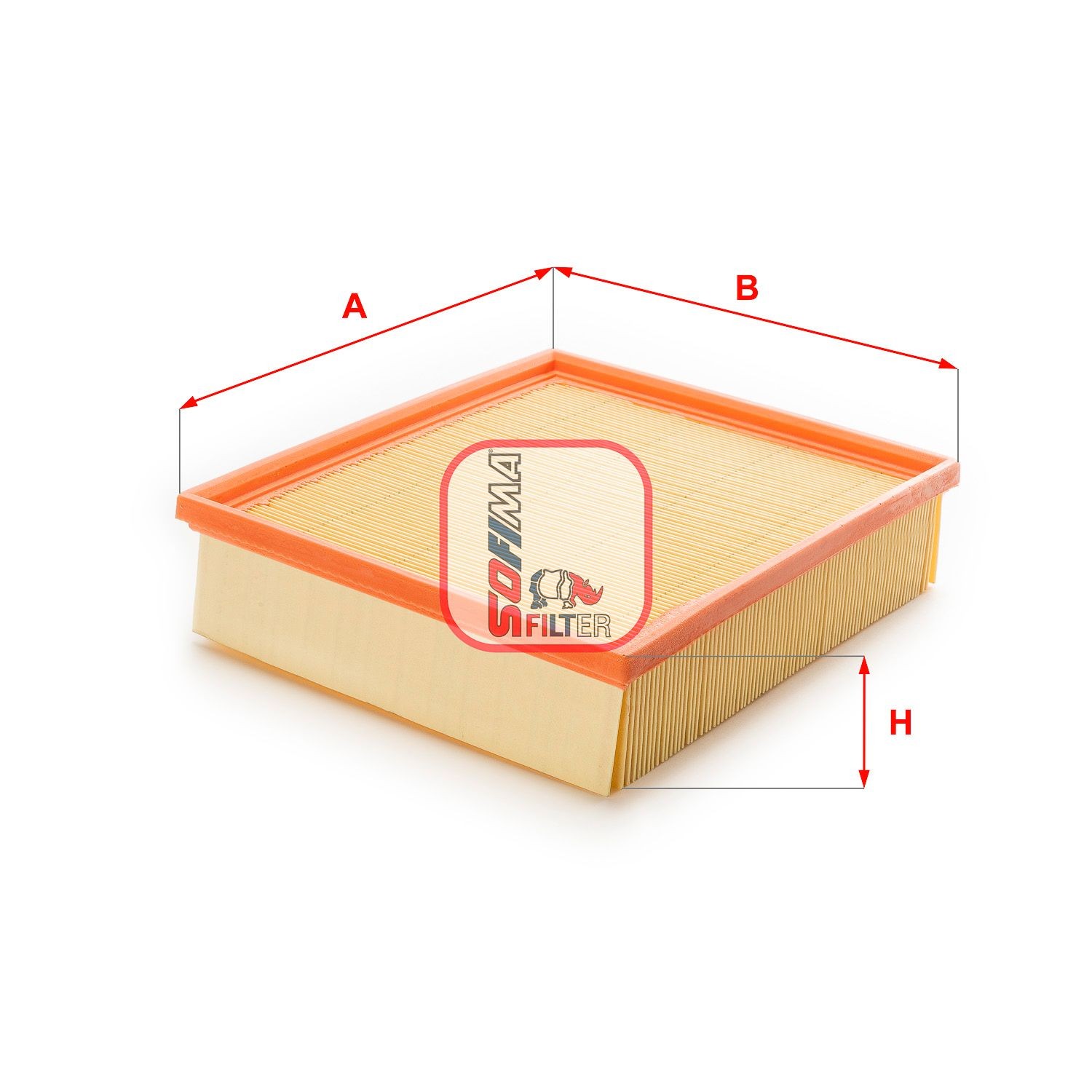 SOFIMA S 7230 A: Gaisa filtrs