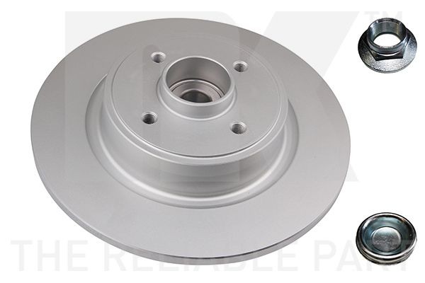NK 313946: Piduriketas Ø: 274mm, täis, Ø: 274mm, kaetud, koos rattalaagriga, koos ABS-andurirõngaga