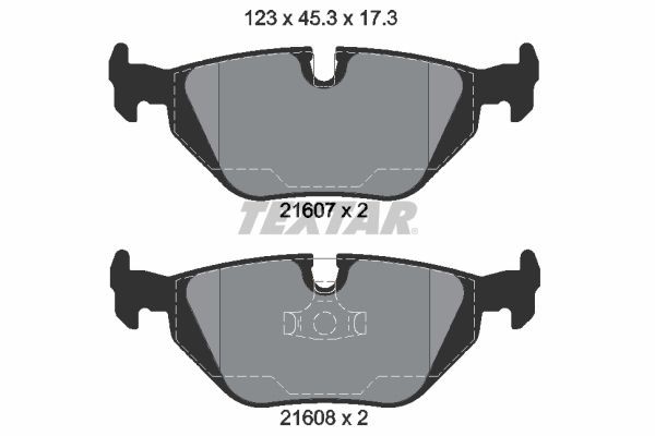TEXTAR 2160781: Piduriklotsid epad