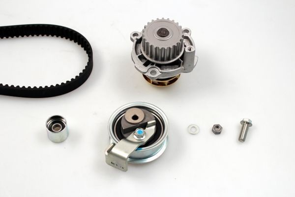GK K980130D: Ūdenssūknis + Zobsiksnas komplekts Zobu skaits: 150, Platums: 23mm, bez spriegotāja demfera, spriegotājrullītis