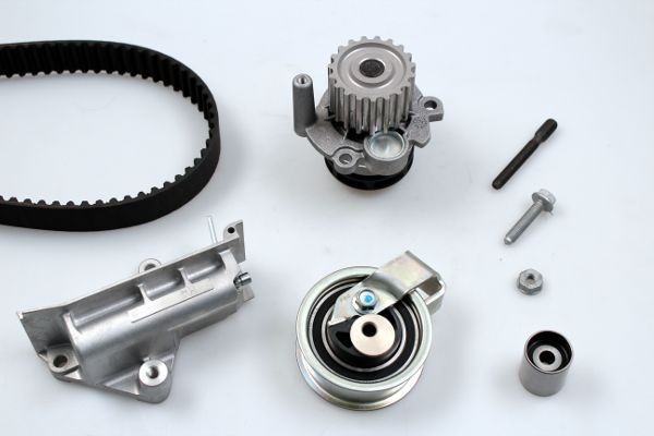 GK K980259C: Ūdenssūknis + Zobsiksnas komplekts Zobu skaits: 120, Platums: 30mm, ar spriegotāja demferi, spriegotājrullītis