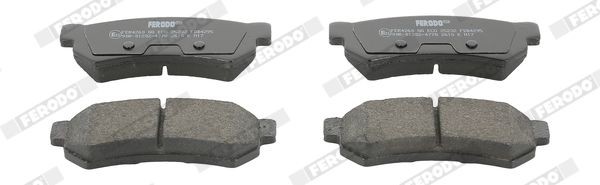 FERODO FDB4295: Piduriklotsid ilma lisavarustuseta PREMIER ECO FRICTION