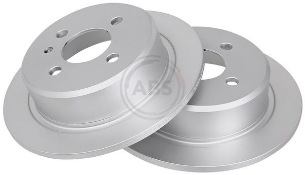 A.B.S. 15726: Bromsskiva Ø: 258mm, full, Ø: 258mm, belagd