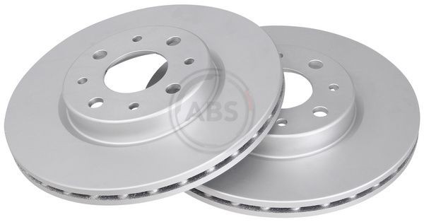A.B.S. 16046: Bremžu diski Ø: 257mm, ventilējams, Ø: 257mm