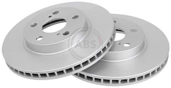 A.B.S. 16301: Stabdžių diskas Ø: 255mm, ventiliuojama, Ø: 255mm, padengta