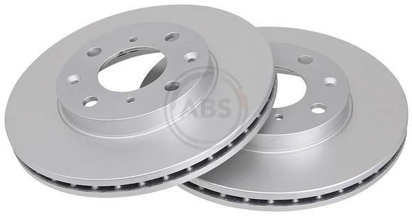 A.B.S. 17359: Δισκόπλακα Ø: 240mm, αεριζόμενο, Ø: 240mm, με επίστρωση