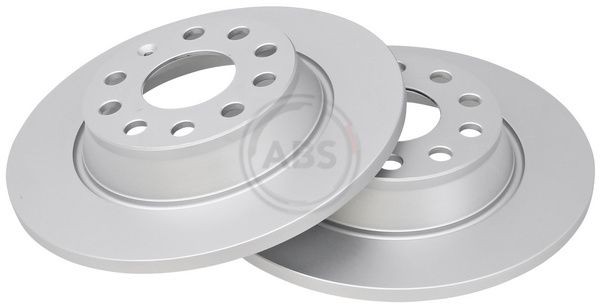 A.B.S. 17628: Disco de freno Ø: 282mm, macizo, Ø: 282mm, revestido COATED