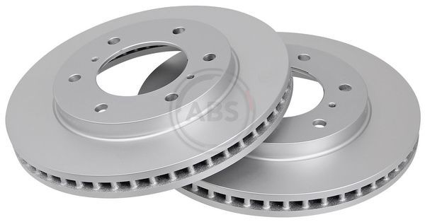 A.B.S. 17958: Bremseskive Ø: 294mm, ventileret, Ø: 294mm, coatet COATED