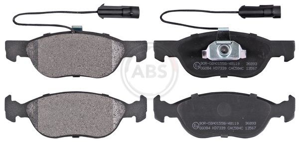 A.B.S. 36893: Bremseklodser