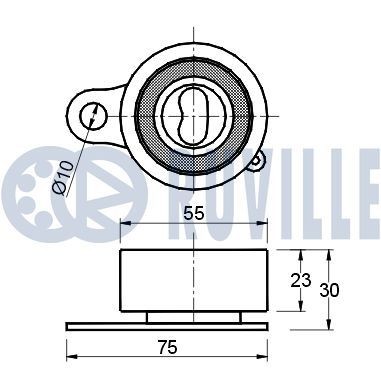 RUVILLE 835304: Gummianslag, affjedring
