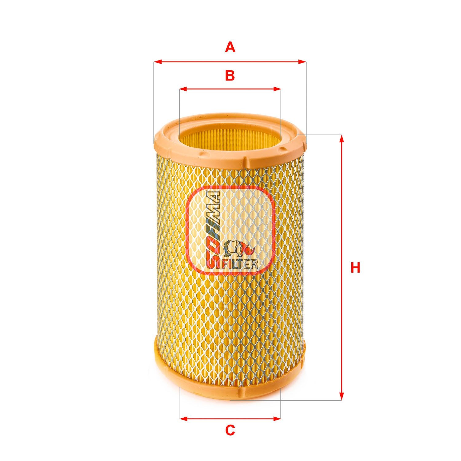 SOFIMA S 9810 A: Gaisa filtrs