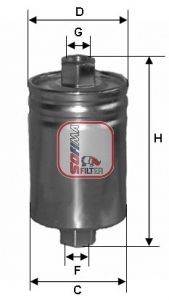 SOFIMA S 1589 B: Degvielas filtrs