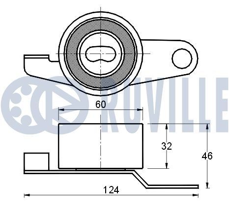RUVILLE 935806: Braccio oscillante, sospensione ruota Acciaio fuso, con snodo portante/di guida