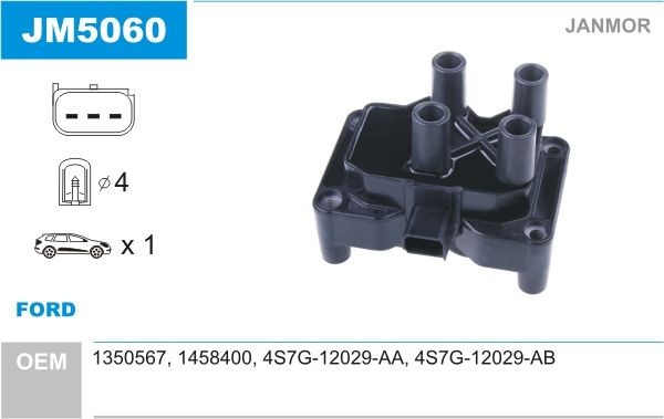 JANMOR JM5060: Süütepool