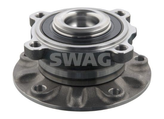 SWAG 20 91 2179: Zestaw łożysk koła Oś przednia, z lewej, os przednia, z prawej, Łożysko zintegrowane w piaście koła, ze zintegrowanym magnet. pierścieniem nadajnika impulsów, z pierścieniem nadajnika impulsów ABS