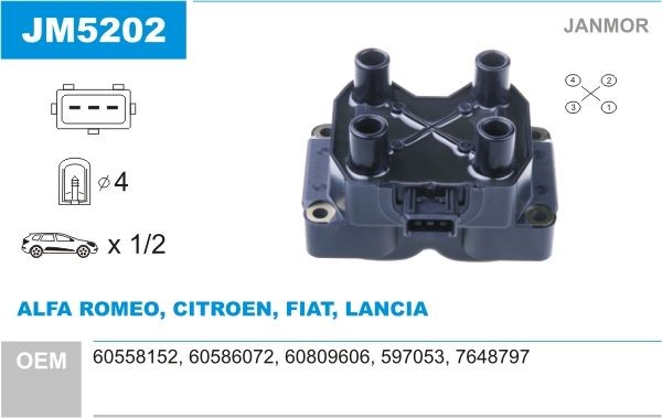 JANMOR JM5202: Süütepool