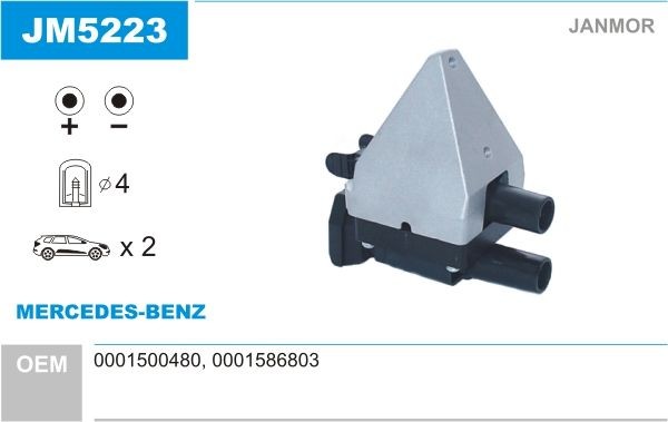 JANMOR JM5223: Süütepool