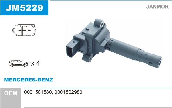 JANMOR JM5229: Süütepool