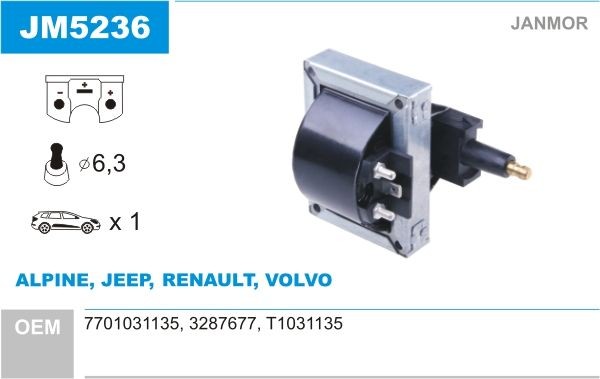JANMOR JM5236: Süütepool