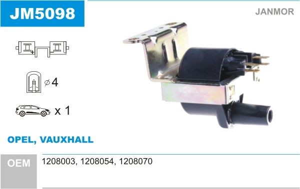 JANMOR JM5098: Süütepool