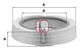 SOFIMA S 9660 A: Gaisa filtrs