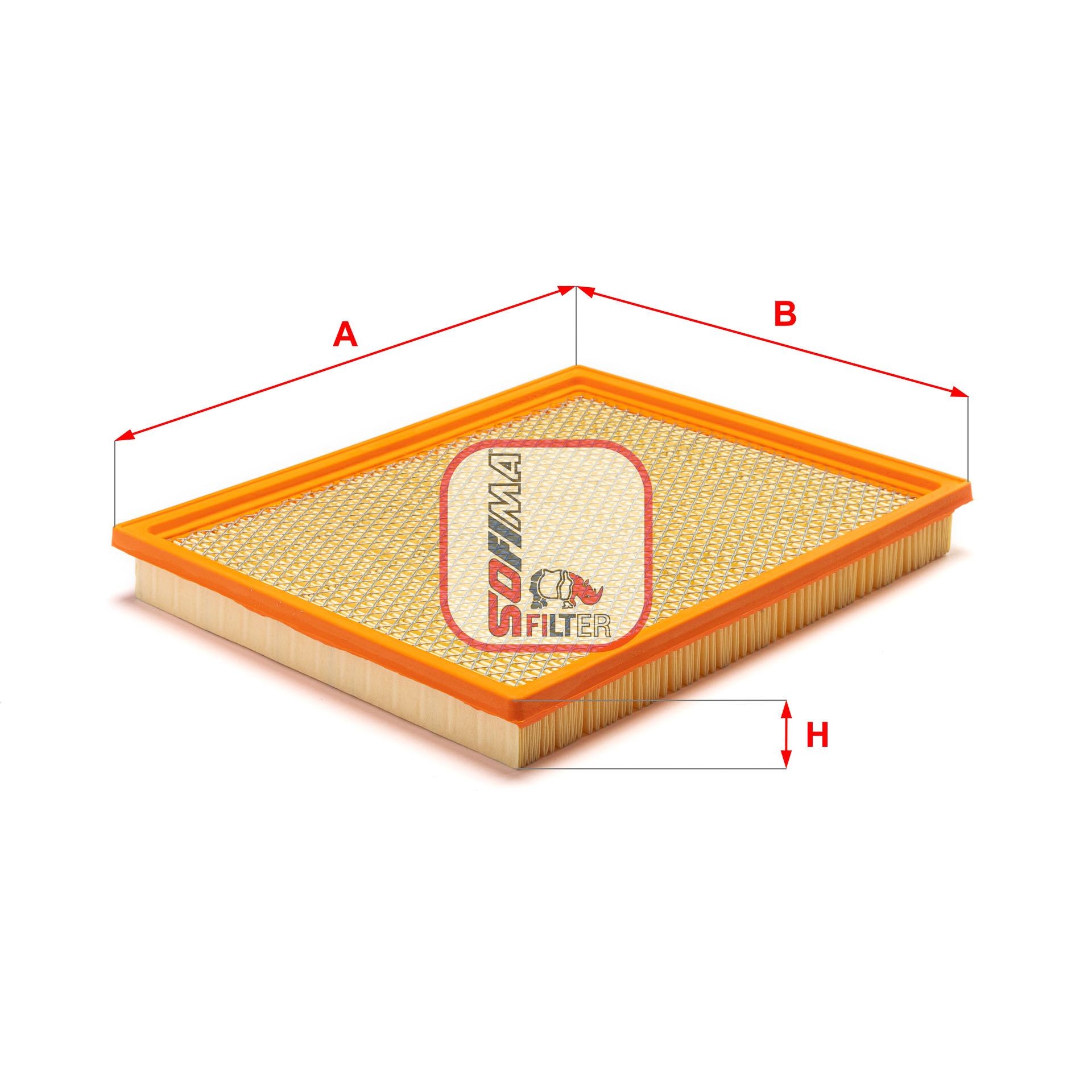 SOFIMA S 3284 A: Gaisa filtrs