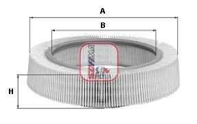 SOFIMA S 3460 A: Oro filtras