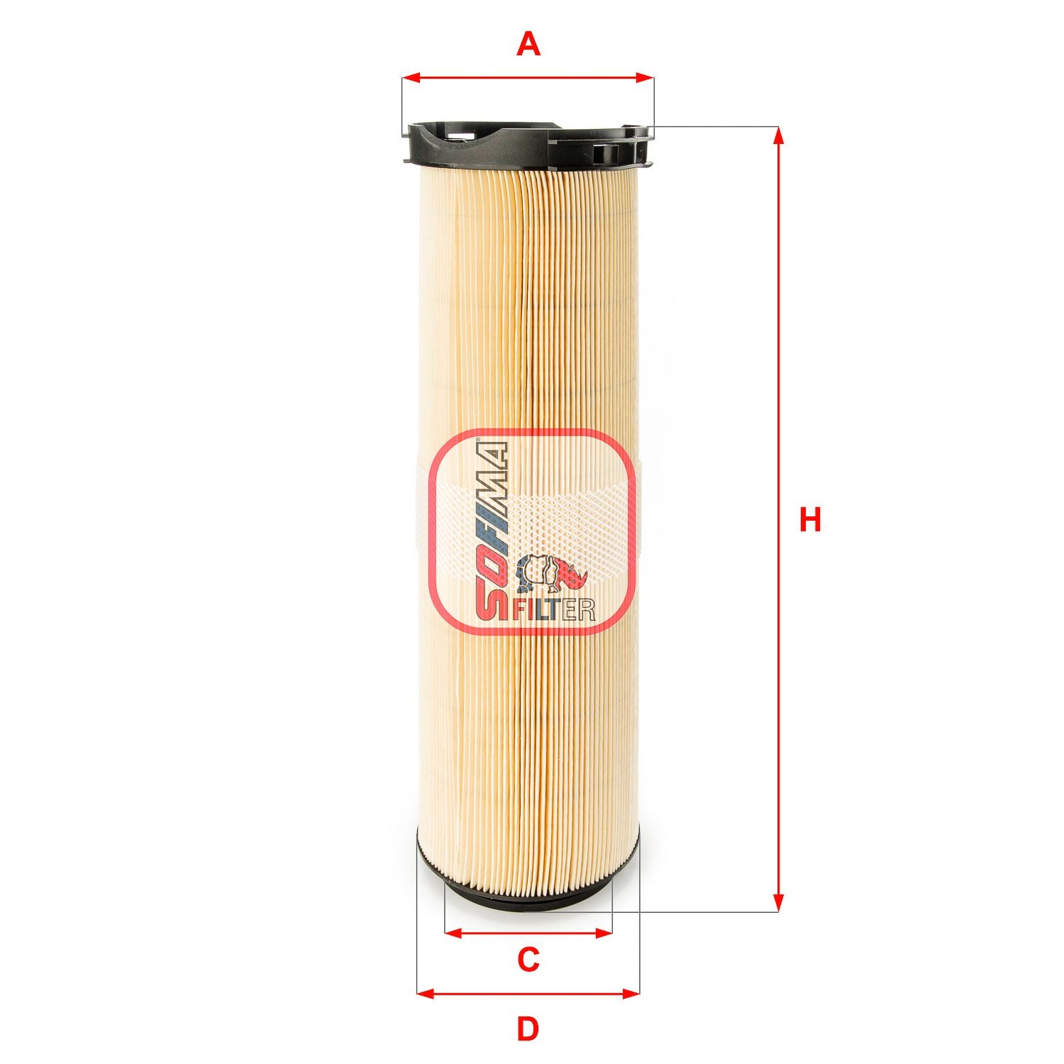 SOFIMA S 8600 R: Filtro olio con una valvola blocco arretramento