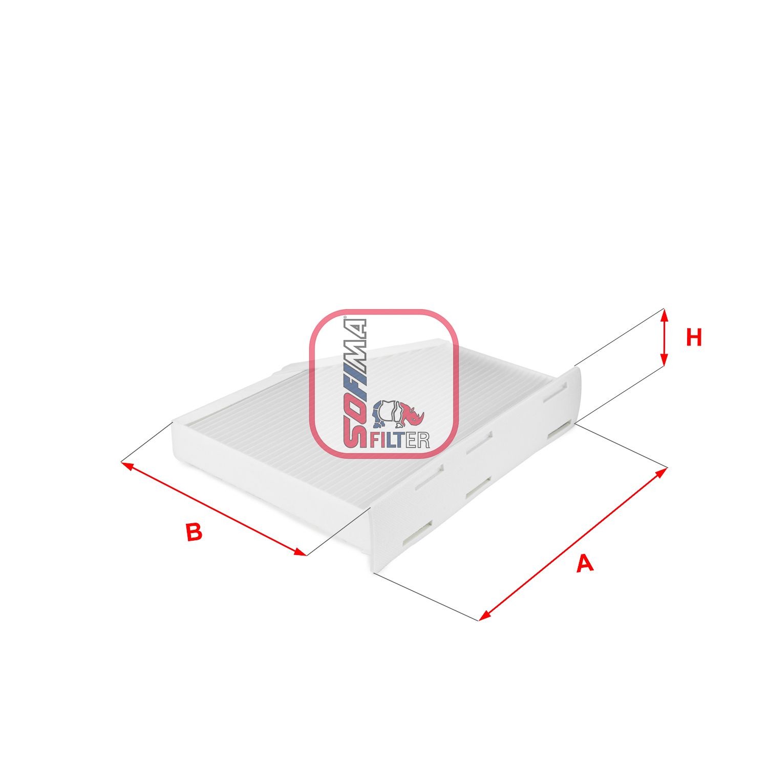 SOFIMA S 3148 C: Filtrs, Salona telpas gaiss Daļiņu filtrs