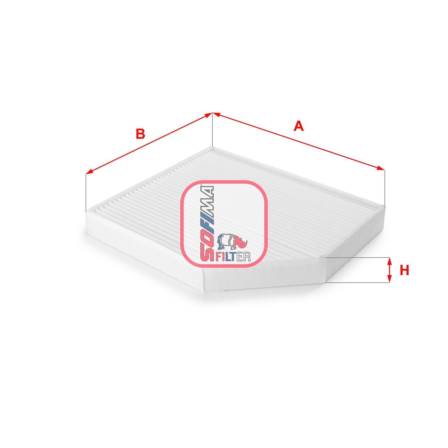 SOFIMA S 1018 B: Degvielas filtrs