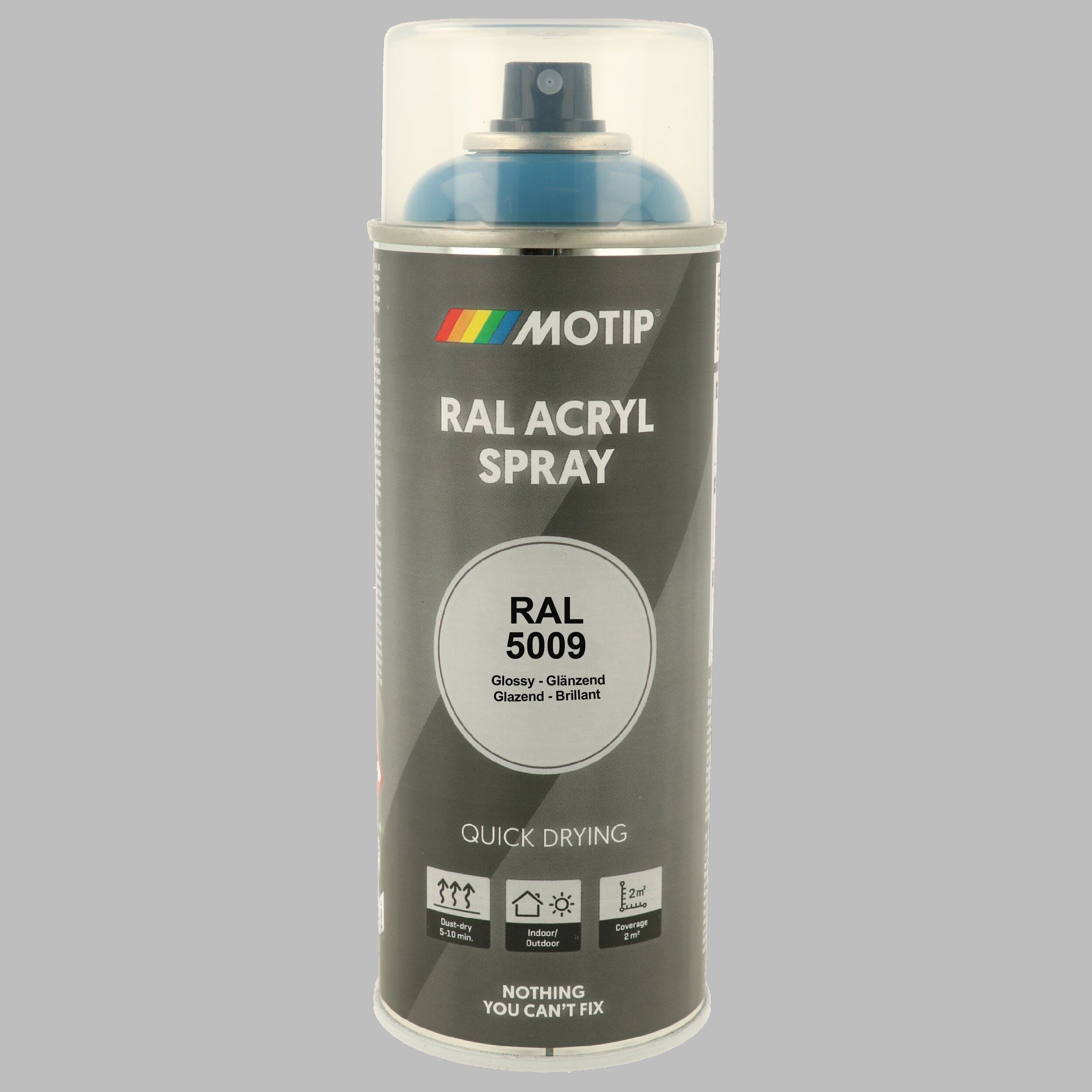 MOTIP 41900: Tr. priemonės kombinac. dažai Kompakt red metallic 400 ml