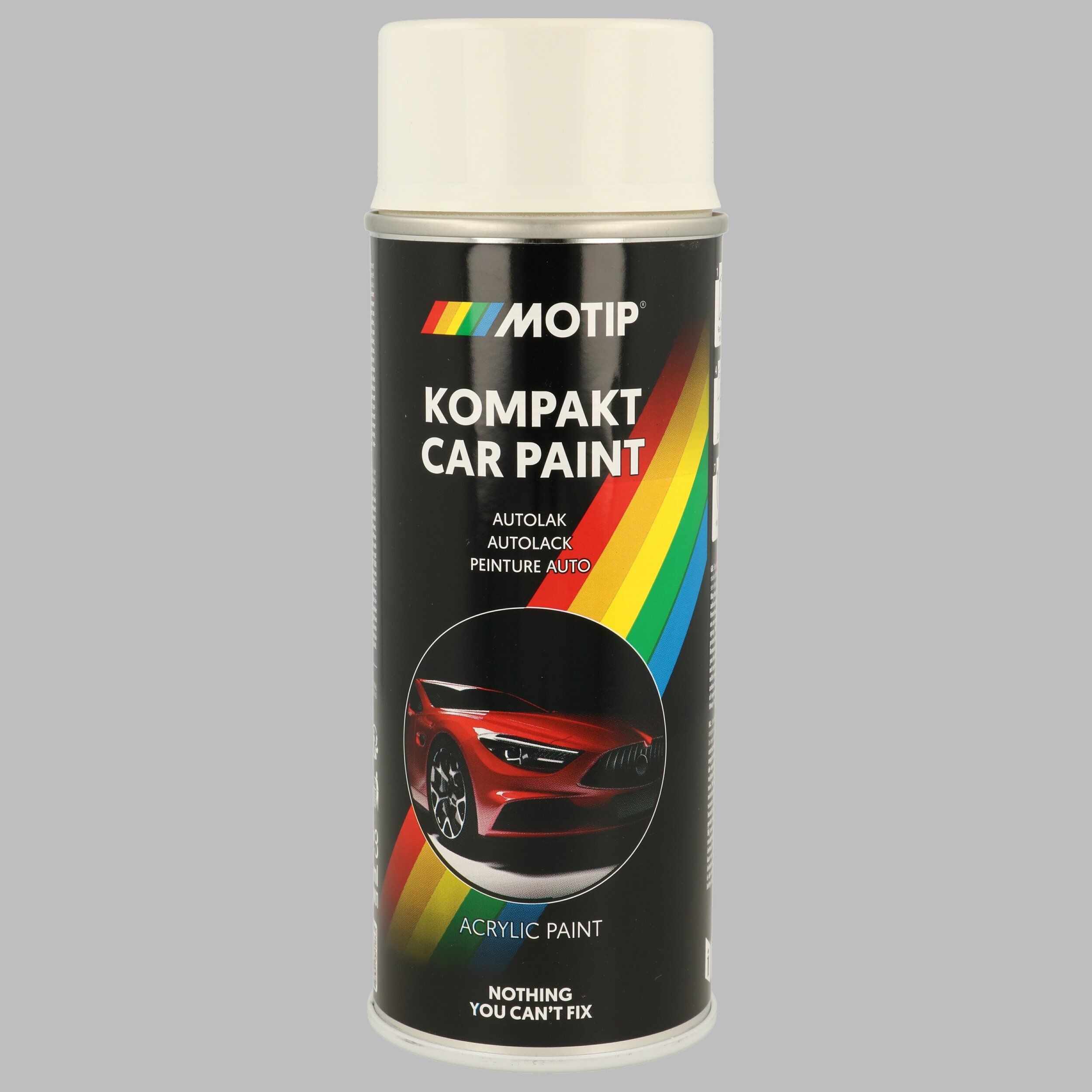 MOTIP 45770: Tr. priemonės kombinac. dažai Kompakt silver metallic 400 ml