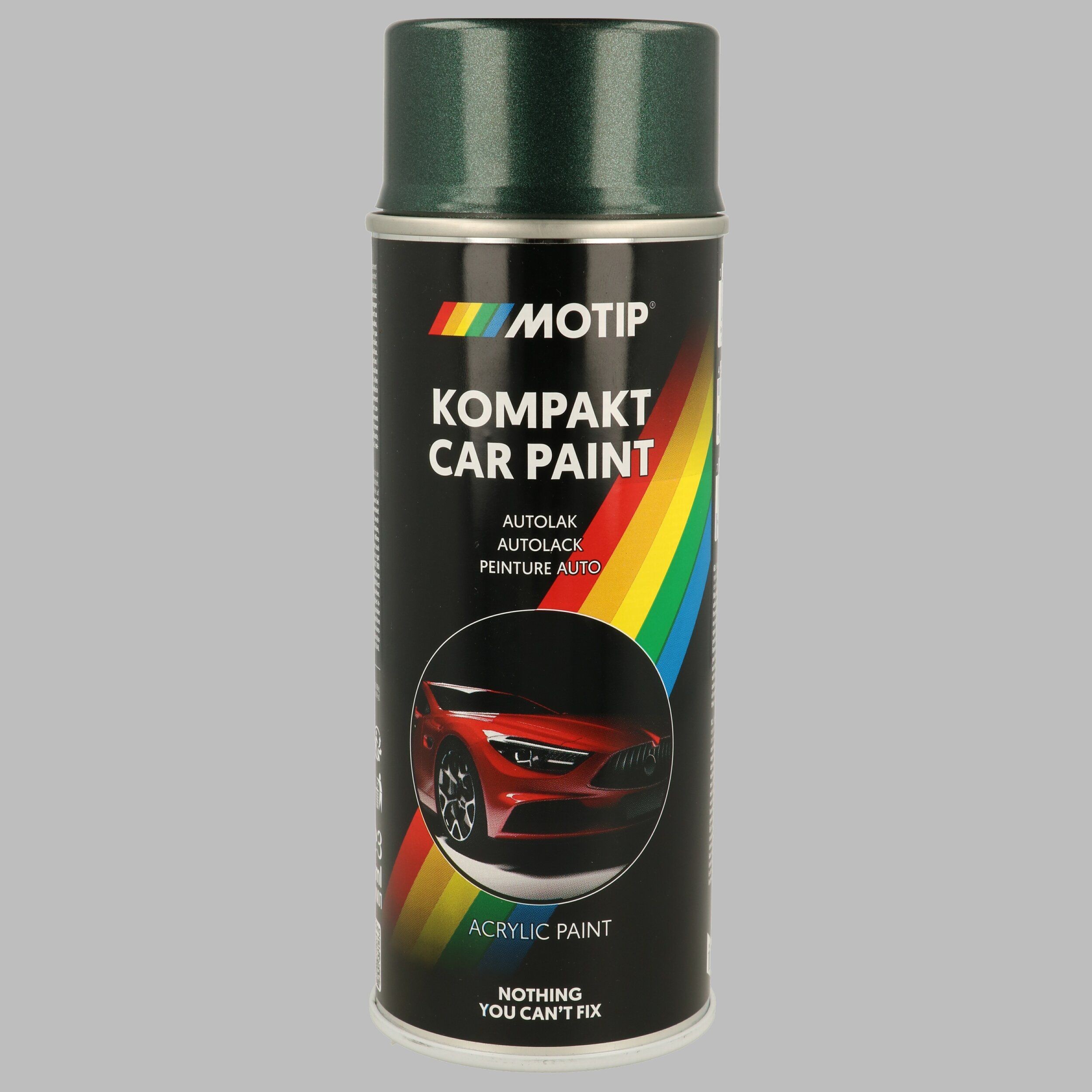 MOTIP 53572: Voertuig-combinatielak Kompakt black metallic 12 ml