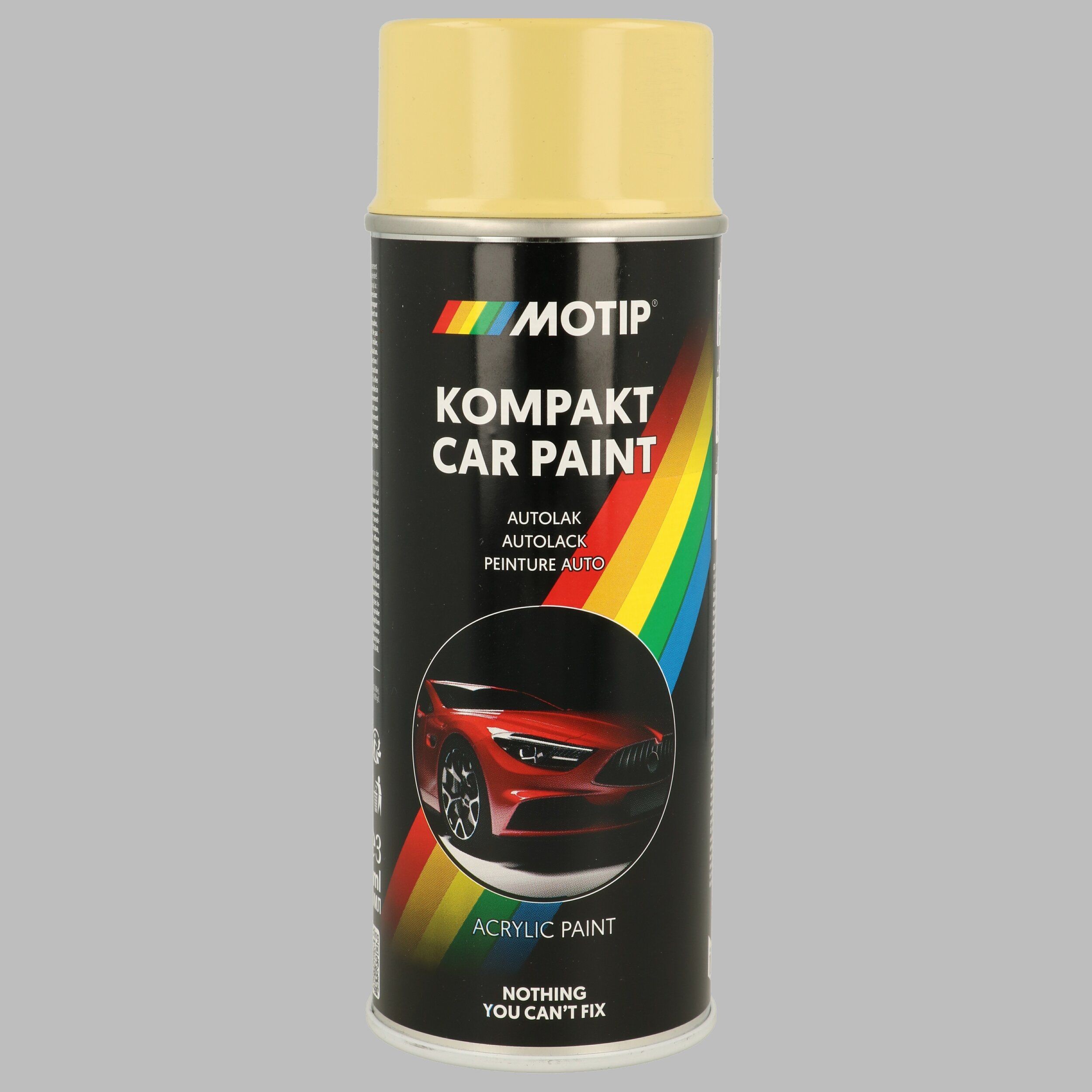 MOTIP 53681: Veicolo - Vernice combinata Kompakt grey metallic 12 ml