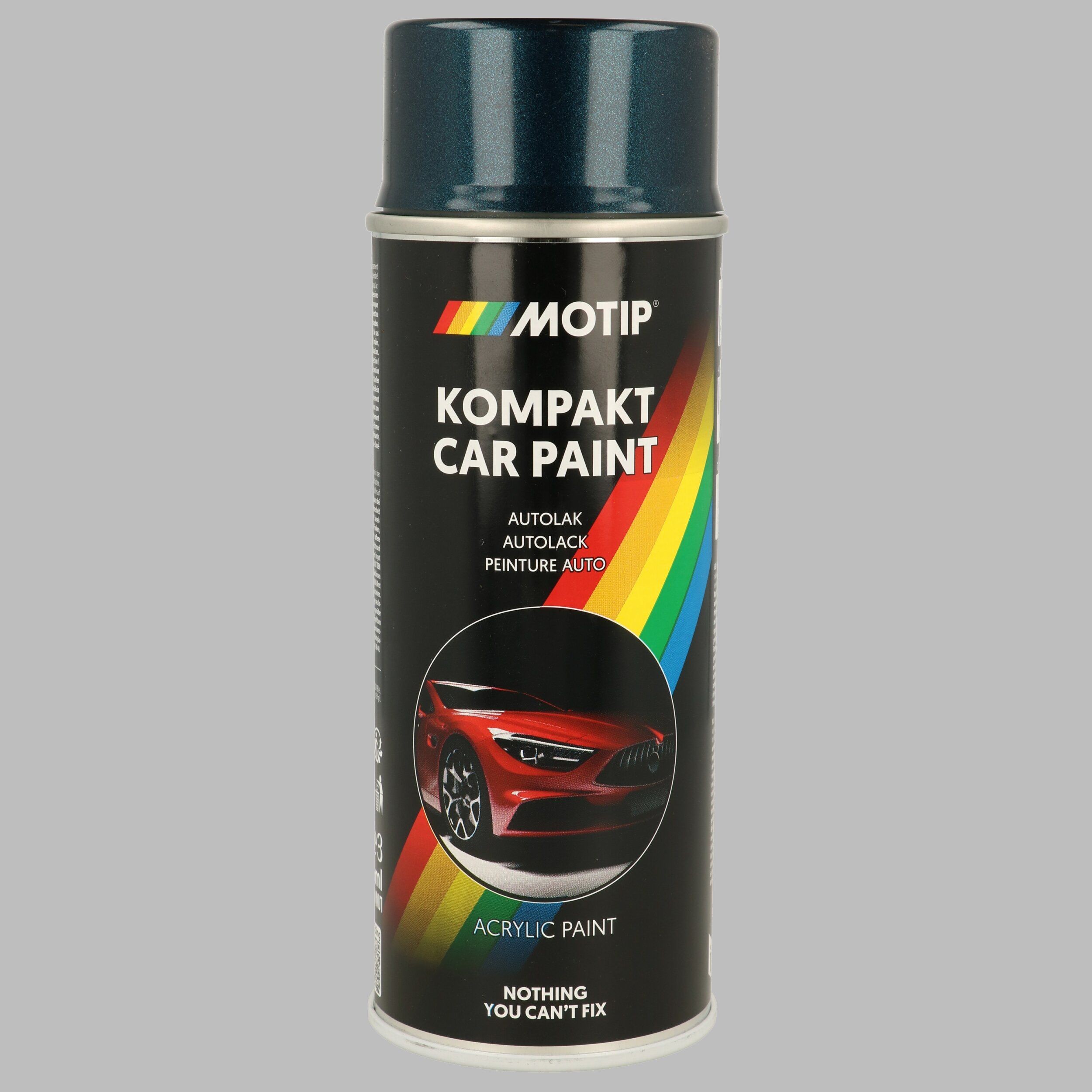 MOTIP 53731: Tr. priemonės kombinac. dažai Kompakt red metallic 12 ml