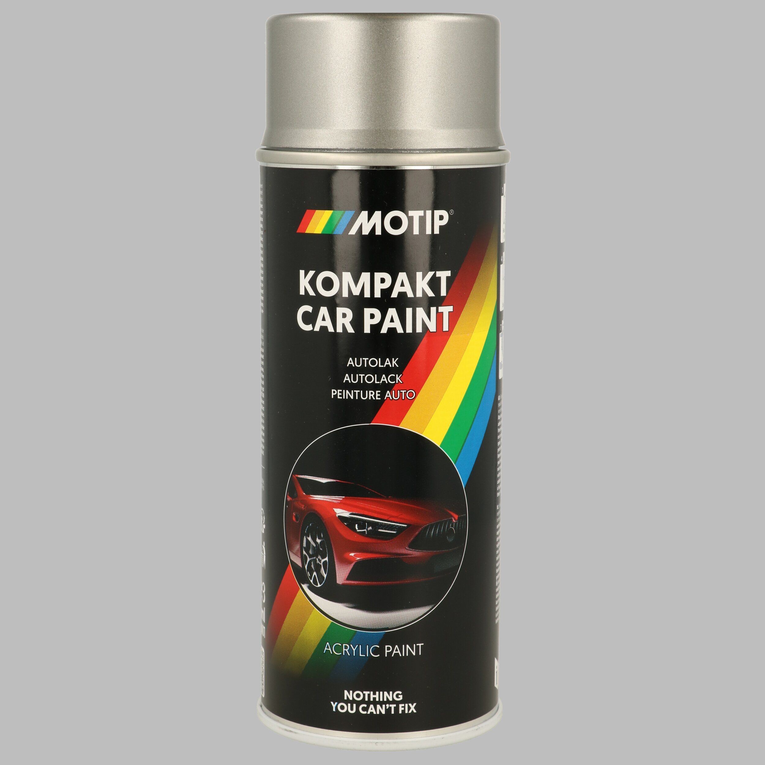 MOTIP 55130: Veicolo - Vernice combinata Kompakt silver metallic 12 ml