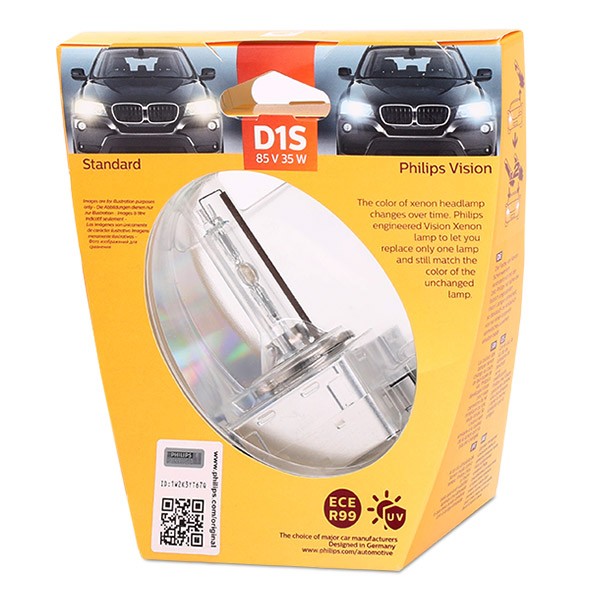 PHILIPS 85415VIS1: Λαμπτήρας Xenon Xenon Vision
