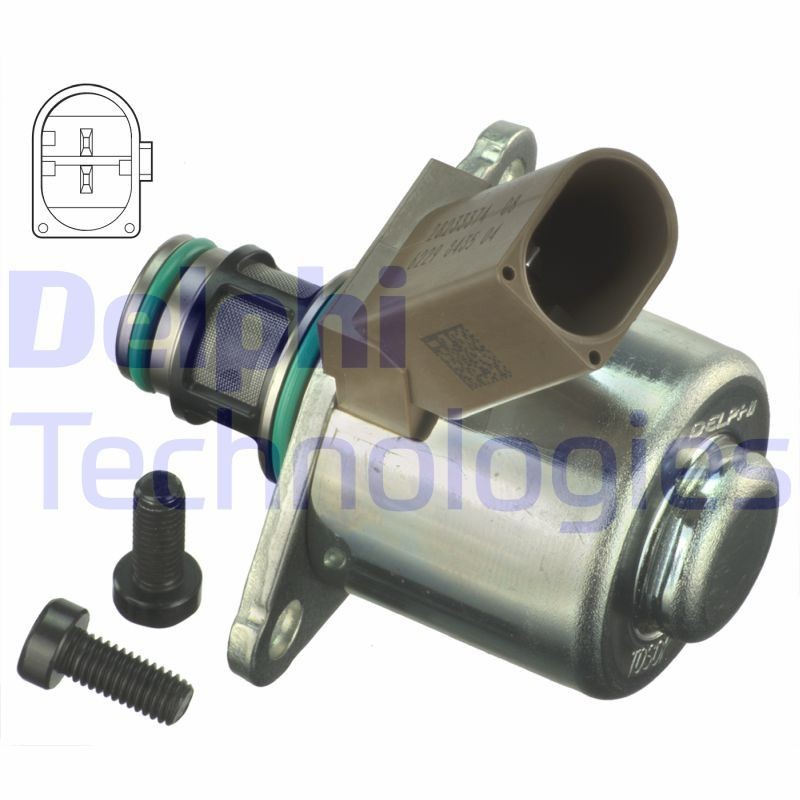 DELPHI 9109-946: Trykreguleringsventil, Common-Rail-System
