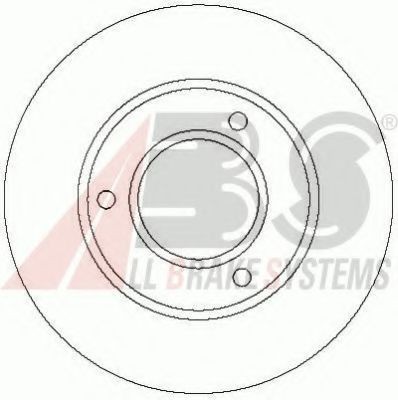A.B.S. 15304: Piduriketas Ø: 257mm, täis