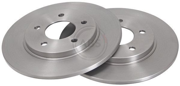 A.B.S. 16460: Bremseskive Ø: 278mm, fuldstændigt, Ø: 278mm