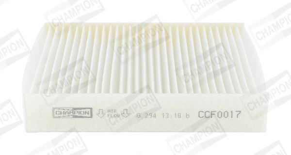 CHAMPION CCF0017: Filtru, aer habitaclu Filtru polen, Filtru de particule