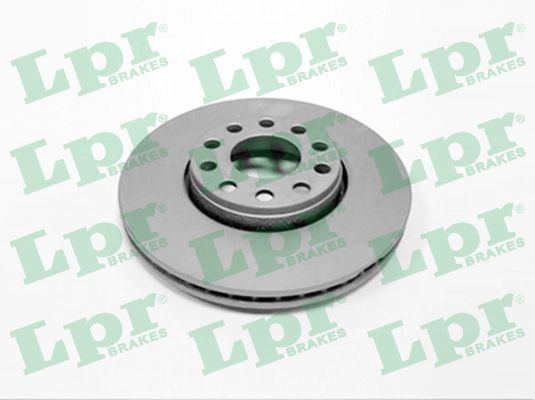 LPR V2004VR: Piduriketas TOTAL COATED Ø: 288mm, sisemine õhutus, Ø: 288mm, kaetud