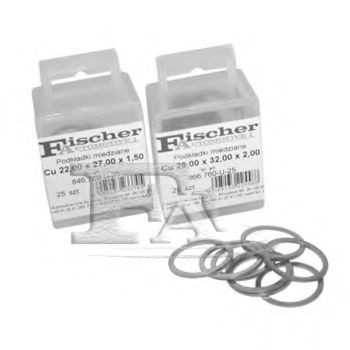 FA1 259.150-U-50: Tetningsring, oljeplugg Kobber, indre diameter: 14mm