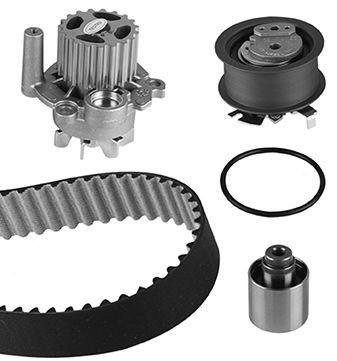 GRAF KP879-1: Kit cinghia distribuzione, pompa acqua N° denti: 120