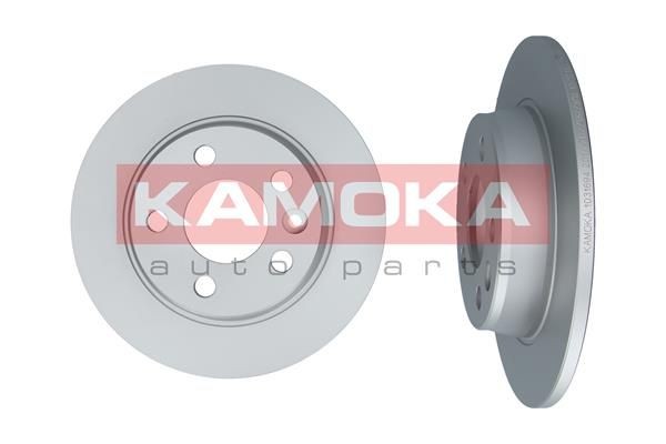 KAMOKA 1031694: Stabdžių diskas galinė ašis, Ø: 268mm, visiškai, Ø: 268mm, padengta